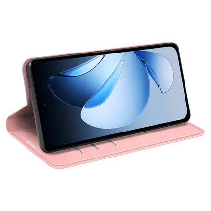 For Oppo Reno13 5G (Global) Case Skin Touch Leather Wallet Phone Cover