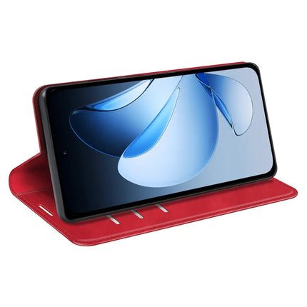 For Oppo Reno13 5G (Global) Case Skin Touch Leather Wallet Phone Cover