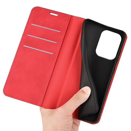 For Oppo Reno13 5G (Global) Case Skin Touch Leather Wallet Phone Cover