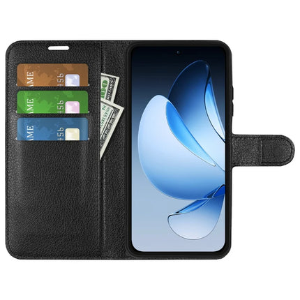 For Oppo Reno13 Pro 5G Case Litchi Texture Shockproof Leather Wallet Phone Cover