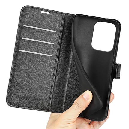 For Oppo Reno13 Pro 5G Case Litchi Texture Shockproof Leather Wallet Phone Cover