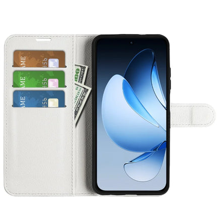 For Oppo Reno13 Pro 5G Case Litchi Texture Shockproof Leather Wallet Phone Cover