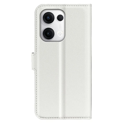 For Oppo Reno13 Pro 5G Case Litchi Texture Shockproof Leather Wallet Phone Cover