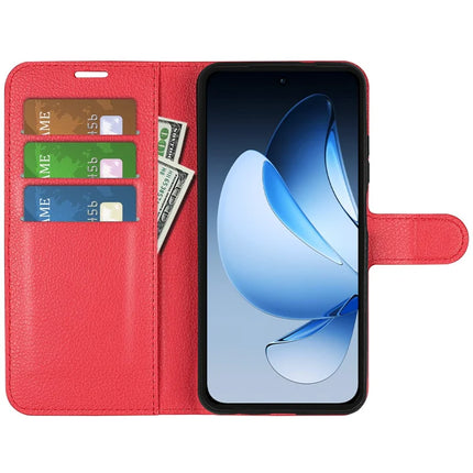 For Oppo Reno13 Pro 5G Case Litchi Texture Shockproof Leather Wallet Phone Cover