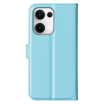 For Oppo Reno13 Pro 5G Case Litchi Texture Shockproof Leather Wallet Phone Cover