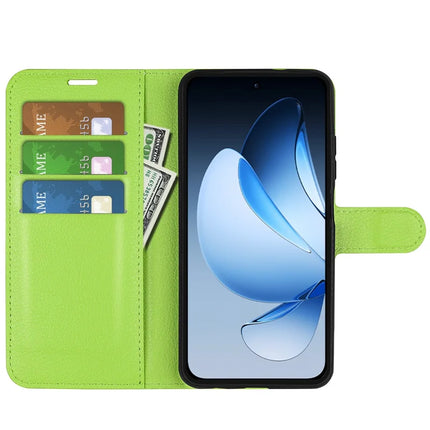 For Oppo Reno13 Pro 5G Case Litchi Texture Shockproof Leather Wallet Phone Cover