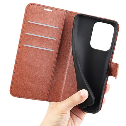 For Oppo Reno13 Pro 5G Case Litchi Texture Shockproof Leather Wallet Phone Cover
