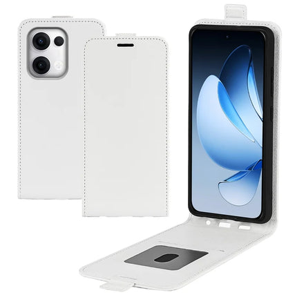 For Oppo Reno13 Pro 5G Case with Card Slots Vertical Flip Leather Phone Cover