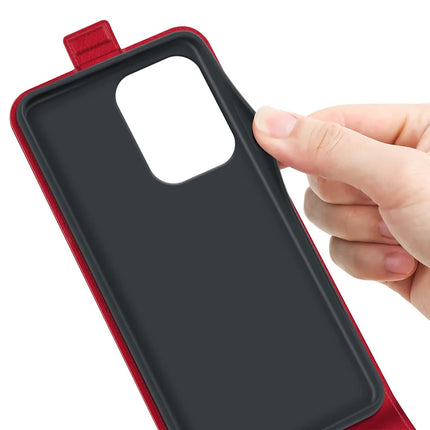 For Oppo Reno13 Pro 5G Case with Card Slots Vertical Flip Leather Phone Cover