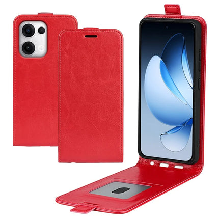 For Oppo Reno13 Pro 5G Case with Card Slots Vertical Flip Leather Phone Cover