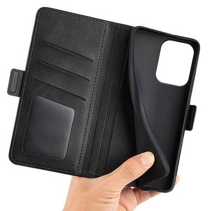 For Oppo Reno13 Pro 5G Stand Case Calf Texture Leather Wallet Phone Cover