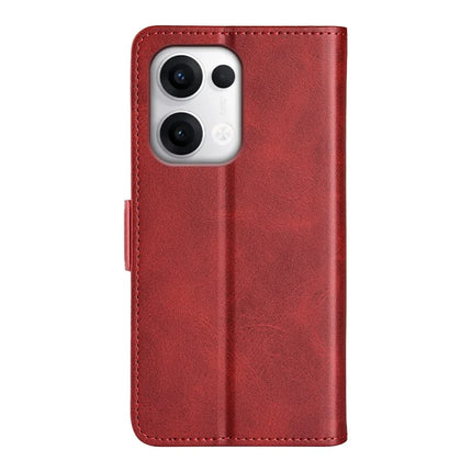 For Oppo Reno13 Pro 5G Stand Case Calf Texture Leather Wallet Phone Cover