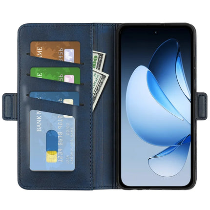 For Oppo Reno13 Pro 5G Stand Case Calf Texture Leather Wallet Phone Cover
