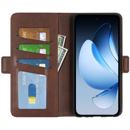 For Oppo Reno13 Pro 5G Stand Case Calf Texture Leather Wallet Phone Cover