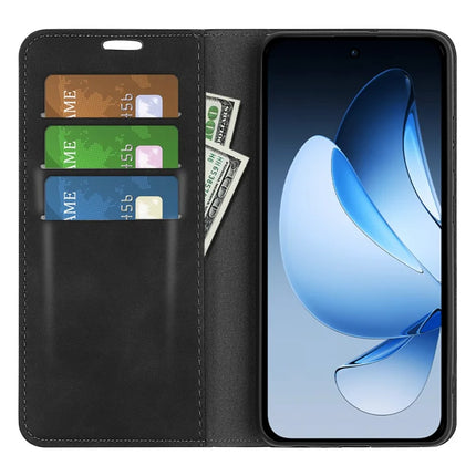 For Oppo Reno13 Pro 5G Case Skin Touch Leather Wallet Phone Cover