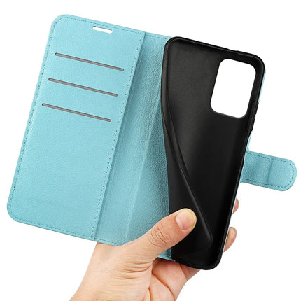 For Motorola Moto E15 4G Case Litchi Texture Shockproof Leather Wallet Phone Cover