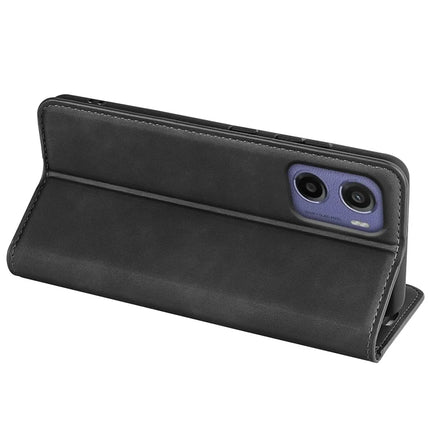 For Motorola Moto E15 4G Case Skin Touch Leather Wallet Phone Cover