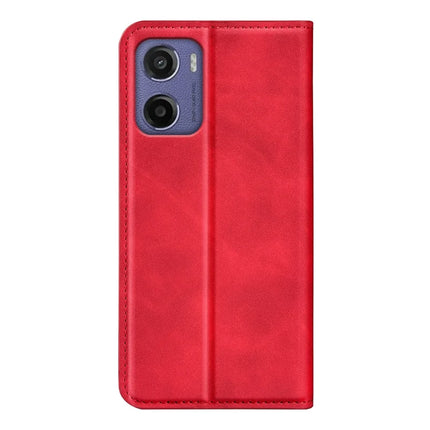 For Motorola Moto E15 4G Case Skin Touch Leather Wallet Phone Cover