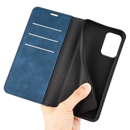 For Motorola Moto E15 4G Case Skin Touch Leather Wallet Phone Cover
