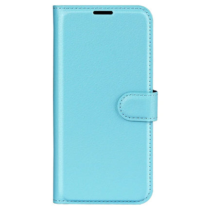 For Motorola Moto G15 4G Case Litchi Texture Shockproof Leather Wallet Phone Cover