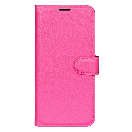 For Motorola Moto G15 4G Case Litchi Texture Shockproof Leather Wallet Phone Cover