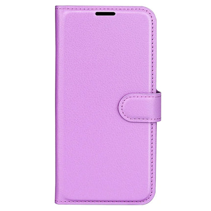 For Motorola Moto G15 4G Case Litchi Texture Shockproof Leather Wallet Phone Cover