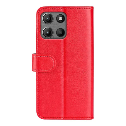 For Motorola Moto G15 4G Wallet Case Crazy Horse Texture Stand Leather Phone Cover