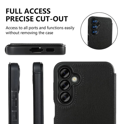 For Samsung Galaxy A16 5G / A16 4G Magnetic Case Eco-Friendly RPET Leather Phone Cover GRS Certified