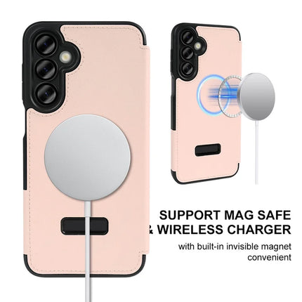 For Samsung Galaxy A16 5G / A16 4G Magnetic Case Eco-Friendly RPET Leather Phone Cover GRS Certified