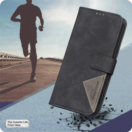 BINFEN COLOR BF05 For Oppo Reno13 F 5G Case Leather Phone Cover Wallet Stand