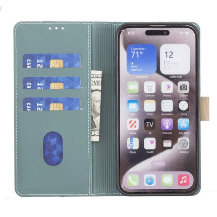 BINFEN COLOR BF33 for Oppo Reno13 F 5G Leather Case Splicing Color RFID Blocking