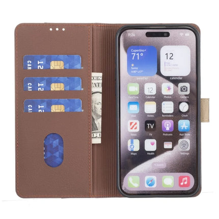 BINFEN COLOR BF33 for Oppo Reno13 F 5G Leather Case Splicing Color RFID Blocking