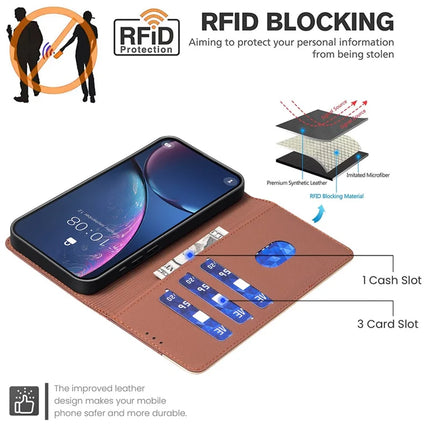 BINFEN COLOR BF33 for Oppo Reno13 F 5G Leather Case Splicing Color RFID Blocking