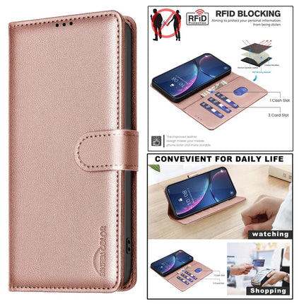 BINFEN COLOR BF32 For Oppo Reno13 F 5G Leather Case Wallet RFID Blocking Phone Cover