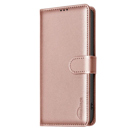 BINFEN COLOR BF32 For Oppo Reno13 F 5G Leather Case Wallet RFID Blocking Phone Cover