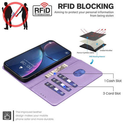 BINFEN COLOR BF32 For Oppo Reno13 F 5G Leather Case Wallet RFID Blocking Phone Cover