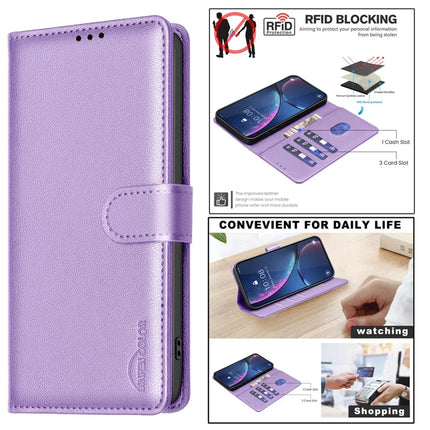 BINFEN COLOR BF32 For Oppo Reno13 F 5G Leather Case Wallet RFID Blocking Phone Cover