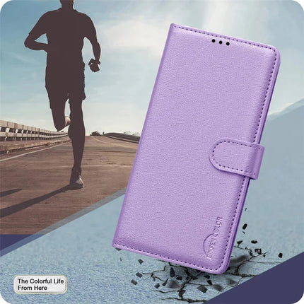 BINFEN COLOR BF32 For Oppo Reno13 F 5G Leather Case Wallet RFID Blocking Phone Cover