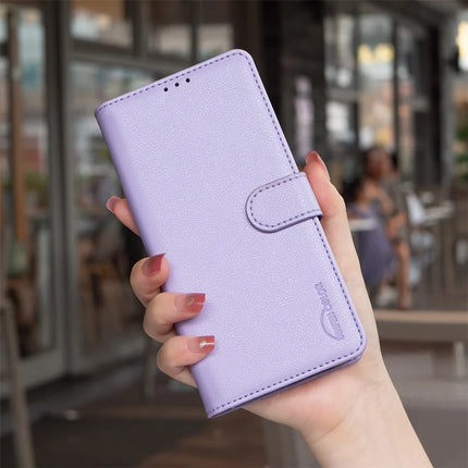 BINFEN COLOR BF32 For Oppo Reno13 F 5G Leather Case Wallet RFID Blocking Phone Cover