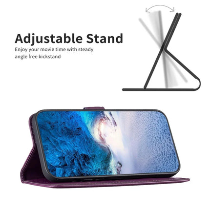 BINFEN COLOR BF17 For Oppo Reno13 F 5G Case Wallet Folio Flip Leather Cover