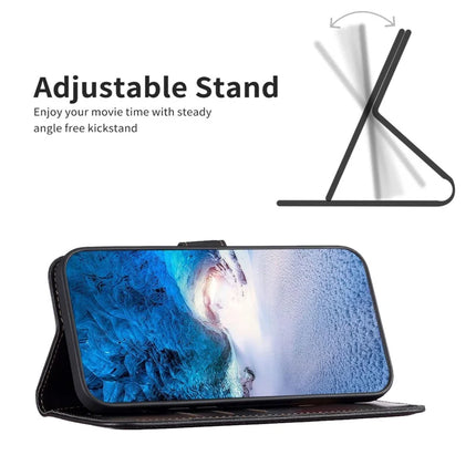 BINFEN COLOR BF17 For Oppo Reno13 F 5G Case Wallet Folio Flip Leather Cover
