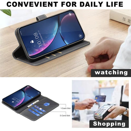 BINFEN COLOR BF17 For Oppo Reno13 F 5G Case Wallet Folio Flip Leather Cover