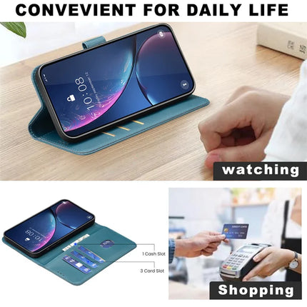 BINFEN COLOR BF17 For Oppo Reno13 F 5G Case Wallet Folio Flip Leather Cover