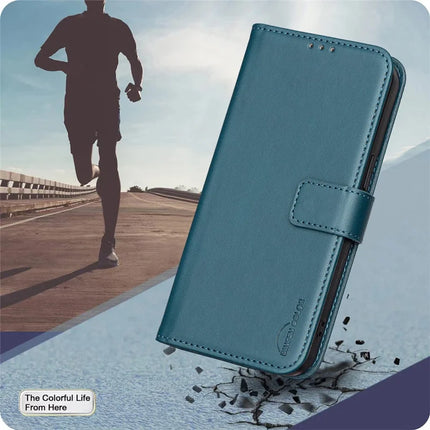 BINFEN COLOR BF17 For Oppo Reno13 F 5G Case Wallet Folio Flip Leather Cover