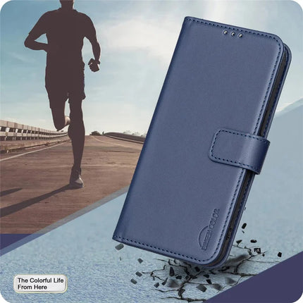 BINFEN COLOR BF17 For Oppo Reno13 F 5G Case Wallet Folio Flip Leather Cover