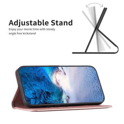 BINFEN COLOR BF17 For Oppo Reno13 F 5G Case Wallet Folio Flip Leather Cover