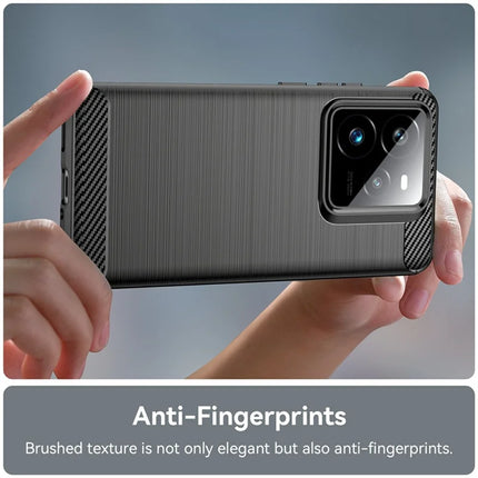 For Realme GT 7 Pro 5G Case Protective Phone Cover Carbon Fiber Texture Brushed