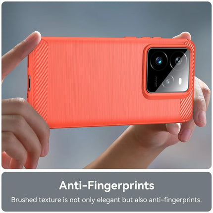 For Realme GT 7 Pro 5G Case Protective Phone Cover Carbon Fiber Texture Brushed