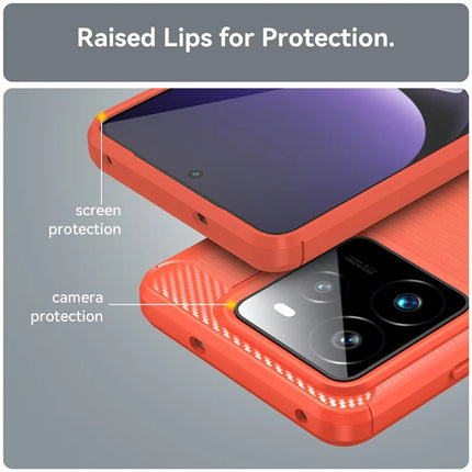 For Realme GT 7 Pro 5G Case Protective Phone Cover Carbon Fiber Texture Brushed