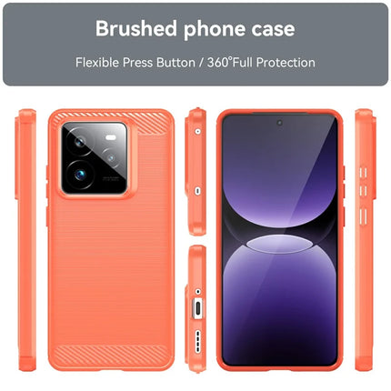 For Realme GT 7 Pro 5G Case Protective Phone Cover Carbon Fiber Texture Brushed